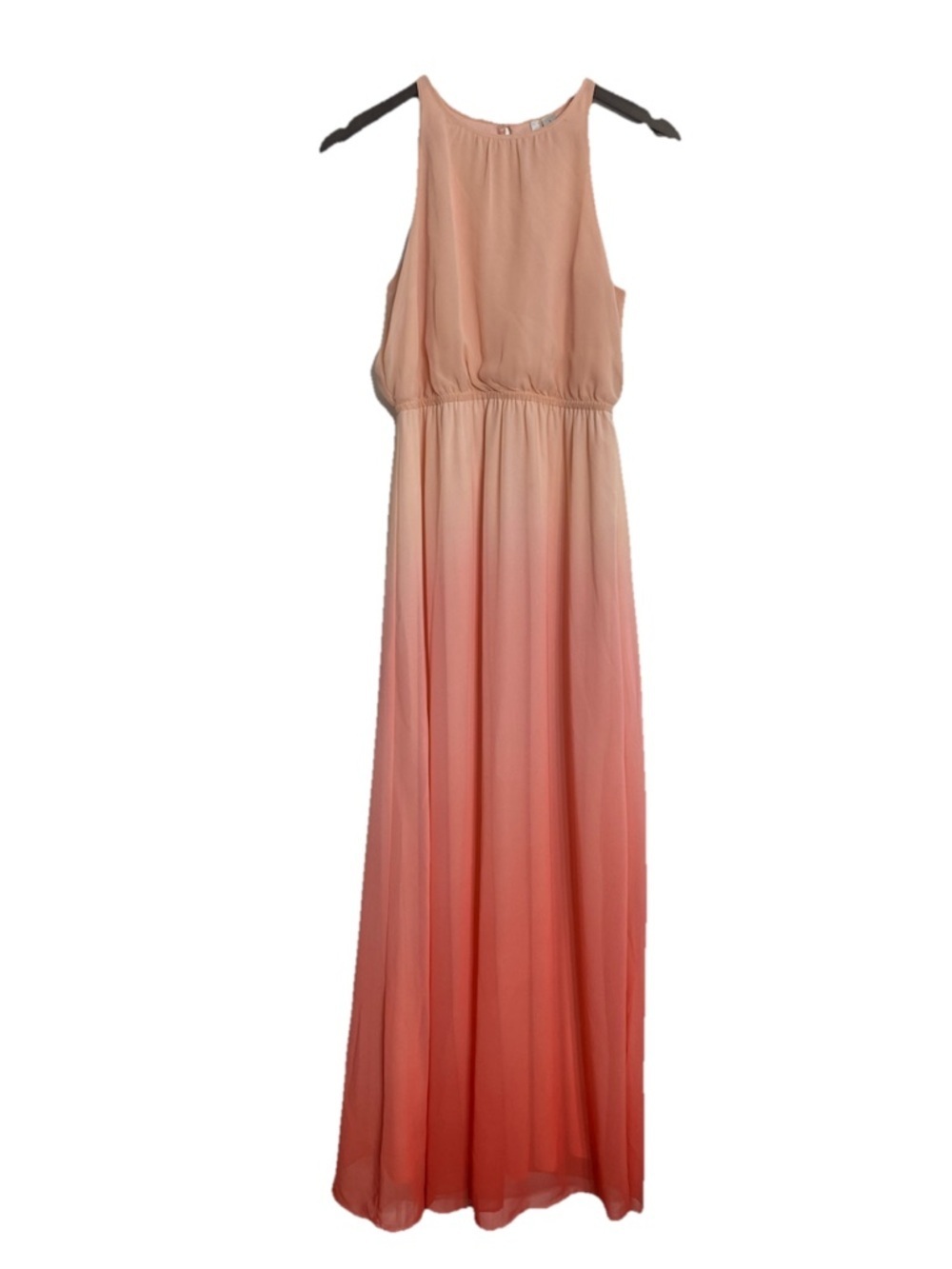 LC Lauren Conrad Women’s Pink Ombré Maxi Dress Size 4